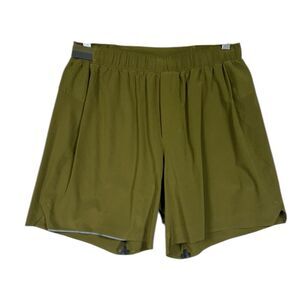 Lululemon Surge Short Men Sz M Green